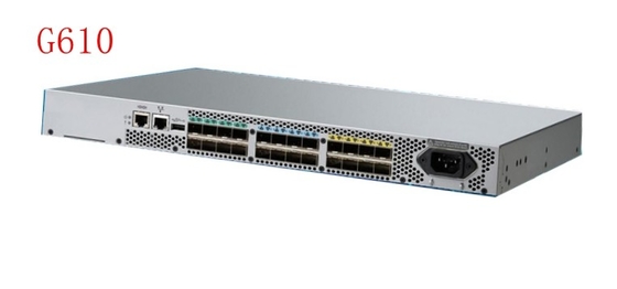 16Gbps SWL SFP+のトランシーバーと取付け可能なBR-G610-8-16G-0ブロケードG610 8Pスイッチ棚