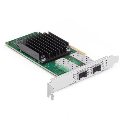 Mellanox MCX512A-ADAT ConnectX-5 デュアル 25GbE SFP28 PCIe 4.0 X8 ネットワークアダプターカード - 高性能 & 低遅延