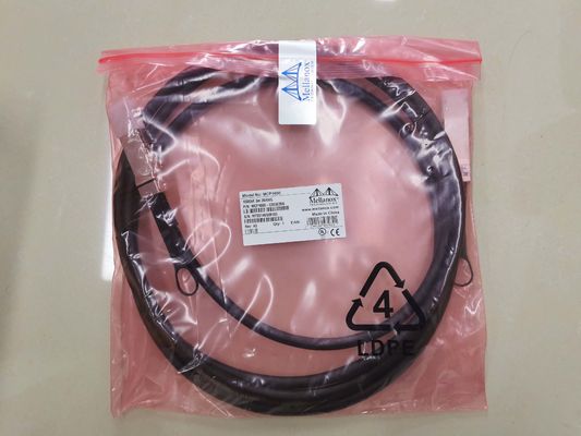 Mellanox Direct Attach Copper Cable InfiniBand EDR 最大100Gb/s QSFP28 3m 黒 26AWG 光ファイバー機器