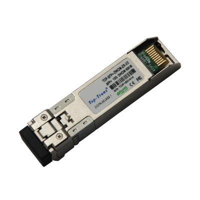 DWDM 80KMの繊維光学SFPモジュール10G単一モデルLCコネクター