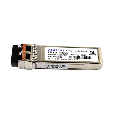 Finisar FTLX1371D3BCL SFP+光学モジュール1310nm 220Mの速いイーサネットSFP+