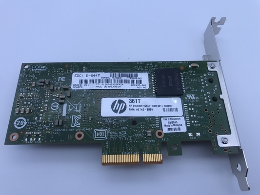 1Gb 2左舷HP 361Tのイーサネット サーバー アダプターのネットワーク カード サーバー