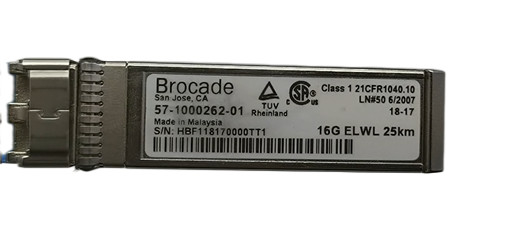 ブロケードFC SFPのトランシーバー57-1000262-01 16G