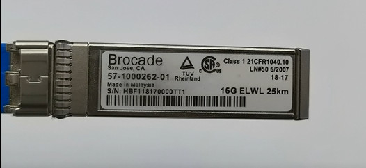 ブロケードFC SFPのトランシーバー57-1000262-01 16G