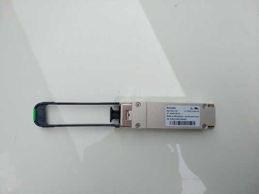 57-1000129-01 QSFP+ 40GBASE-SR4 MMF MPOのトランシーバーのブロケードGen6 FC32-64の使用