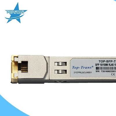 100mの10/100Base銅SFPのトランシーバーRj45のコネクターROHS