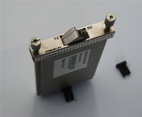 上TRANS 100GBASE-LR4 4x25G 10km 100G QSFP28モジュールCFP MSA