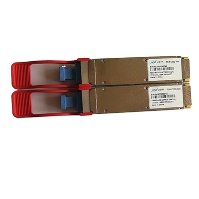 TR-FC13D-N00 100G QSFP28 ER4ライトの光学トランシーバーInnoLight