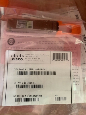 SMF上のCisco 10-3057-01 QSFP 100G DR Sの光学モジュール500m