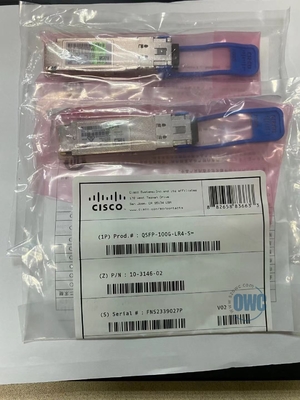1310nm 10km 100G QSFP28モジュール、Cisco QSFP-100G-LR4-S 10-3146-01