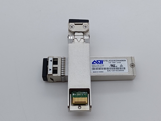 デュアル LC 10G SMF 40km トランシーバー SFP+ DWDM オリジナル AOI A7ELXD23EDMA0609