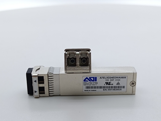 互換性のある AOI A7ELXD24EDMA0609 SFP+ DWDM デュアル LC 10G SMF 40km トランシーバー