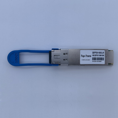 単一モード繊維100G QSFP28 CWDM4 2KM Cienaの小さい形式要素プラグイン可能なモジュール