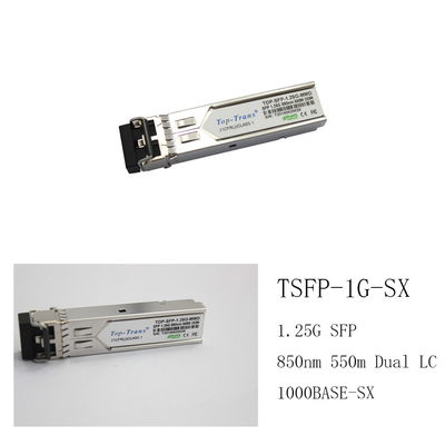 のぎSFP-1G-SX SFP 1.25G 850nm LCの多重モード複式アパートの光学トランシーバー モジュール