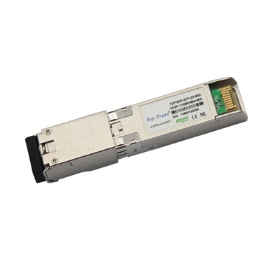 1490nm 1550nm 10G SFPモジュール80Km 3.3V SFP BIDIのトランシーバー