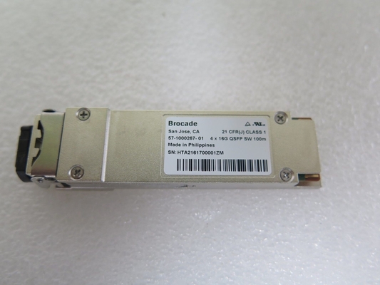 57-1000497-01ブロケードG720のためのXBR-000466 64G FC SFP+のトランシーバーELWL 25km