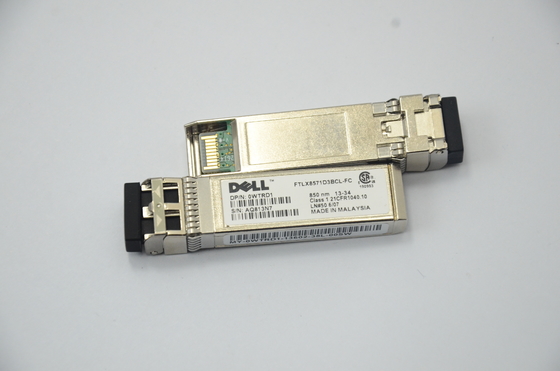Dell FTLX8571D3BCL-FC 10Gb/S 850nm多重モードSFP+の光学トランシーバー モジュール