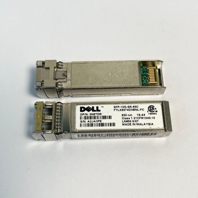 Dell FTLX8574D3BNL-FC 10Gb/S 850nm SFP+ SFP-10G-SR-85Cの光学トランシーバー モジュール