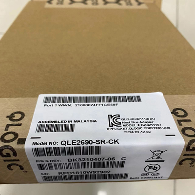 Qlogic QLE2690 16Gb視覚単一の左舷FC HBAのアダプターのPCIe Gen3 X8のSR LC多モード