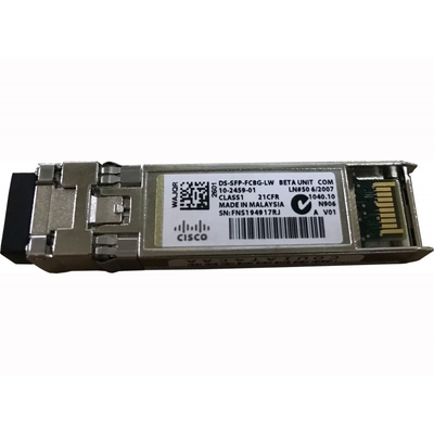 Cisco 8Gbps DS-SFP-FC8G-LW繊維チャネルSFP+モジュールの長波長の光学