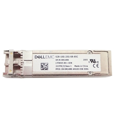 Dell EMC S28-10G-25G-SR-85C LTF8505-BE+-DEN 0M14MKの光学トランシーバー モジュール