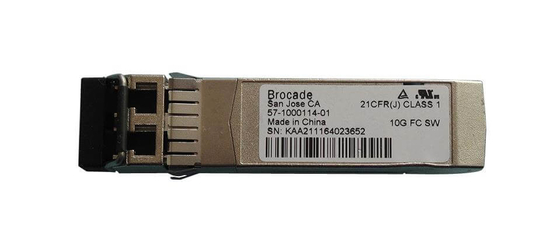 ブロケード57-1000130-01 10G-SFPP-USR FC SFP+のトランシーバー10G 850nm 100m複式アパートLC MMFの光学モジュール