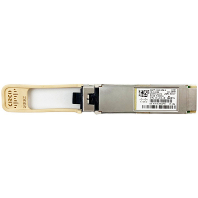 CPAK-100G-SR4マルチモード・ファイバ光学モジュールQSFP28 100G 850nm Ciscoのブランドのトランシーバー