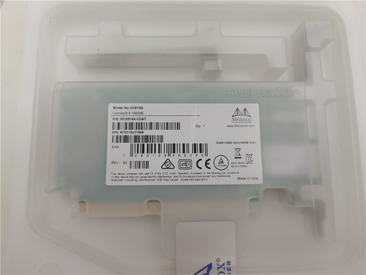 Mellanox MCX516A-CDAT 100GbE ConnectX-5 CX516Aのデュアル ポートのネットワーク・アダプタQSFP28