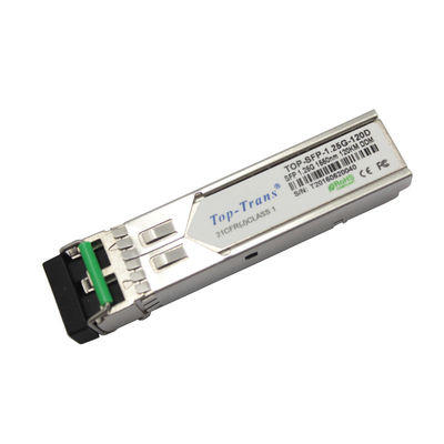 杜松SFP-1GE-EZX-120 1550nm 120km単モードギガビットSFPのイーサネット光学