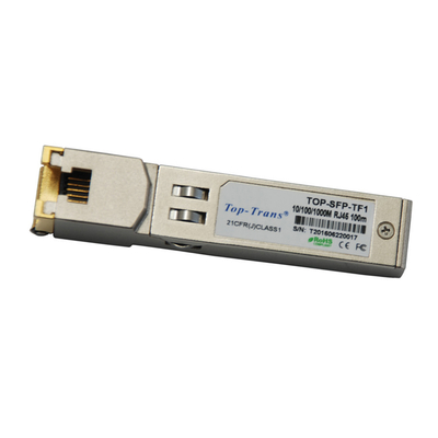 杜松SRX-SFP-1GE-T-ET多用性がある銅RJ45 SFP 100mのCat5コンバーター モジュール