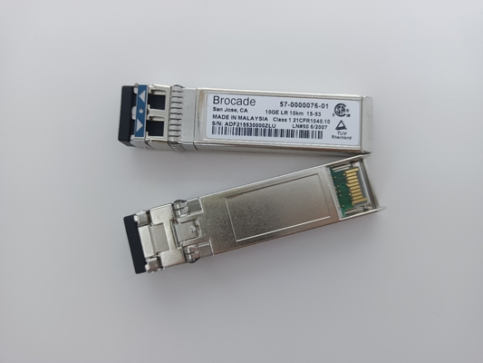 ブロケード57-0000076-01 FC SFPのトランシーバーXBR-000182 10GBASE-LR SFP+ 1310nm 10G LWLの光学モジュール