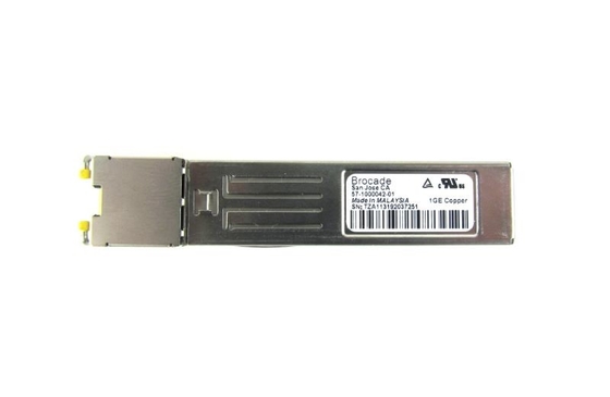 ブロケード57-1000042-01 XBR-000190 SFPのトランシーバー1Gの銅1000BSAE-T RJ45の光学モジュール