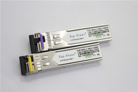 Cisco GLC-BX120-U 1.25G BIDI SFP 1490nm 1550nm 120km SMF単信LCのトランシーバー