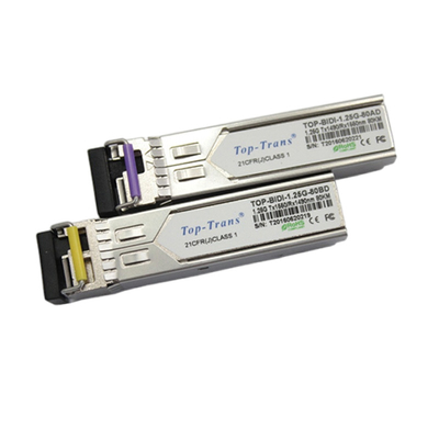 Cisco GLC-BX80-UA 1.25G BIDI SFP 1490nm 1550nm 80km SMF単信LCのトランシーバー