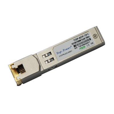 銅RJ45 SFP 1GbE 1000BASE-TのトランシーバーMellanox MC3208411-T