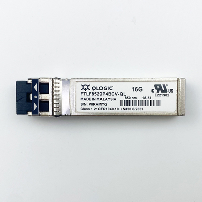16GB繊維チャネル850nm SFP+の光学トランシーバー モジュールQlogic FTLF8529P4BCV-QL