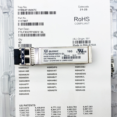 16GB繊維チャネル850nm SFP+の光学トランシーバー モジュールQlogic FTLF8529P4BCV-QL