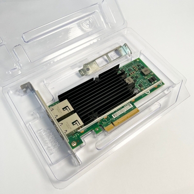 Intel X540-T2 10Gb PCIe PCIの明白なX8イーサネットのアダプター繊維のチャネル インタフェース
