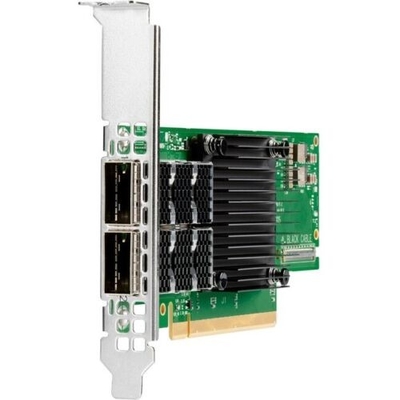 Mellanox MCX653106A-ECAT HPE P24249-001 InfiniBand HDR 100GbE QSFP56 PCIeのアダプターNIC
