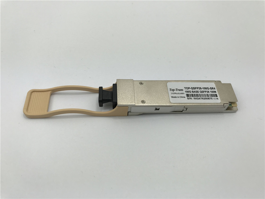 のぎQSFP-100G-SR4多用性がある850nm 100m平行MMF MPO-12の光学トランシーバー