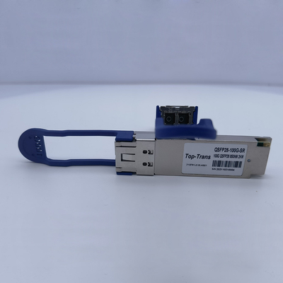 オリジナルののぎ多用性がある100GBASE-SR4光学モジュールQSFP28 100G 100M MPOのトランシーバー