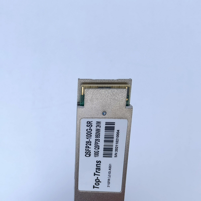 オリジナルののぎ多用性がある100GBASE-SR4光学モジュールQSFP28 100G 100M MPOのトランシーバー