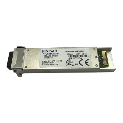 Finisar FTLX8512D3BCL 300m 10Gb/S 850nmの多重モードのデータ通信XFPの光学トランシーバー モジュール