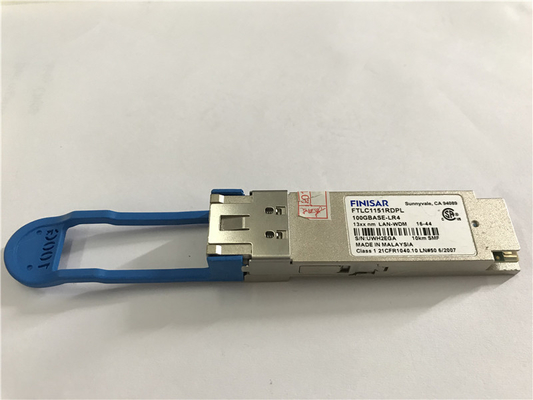 FTLC1151RDPL ファイニサー オプティカルトランシーバー 10KM 100G-LR4 QSFP28 LAN WDM