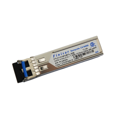 Sfp FTLF1318P2BTL-HW ファイナサー光接送機モジュール 1.25G 1310nm 10KM 光ファイバーパッチコード