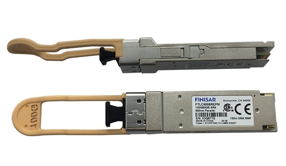 FTLC9558REPM MPO 100g Qsfp28 モジュール 100GBASE-SR4 850NM 100M MMF MTP / MPO-12 DDM DOM