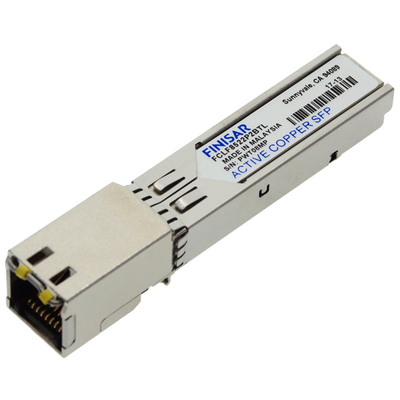 Finisar FCLF8522P2BTL 銅型SFPトランシーバー RJ45 850nm 300m 1000BASE-T RoHS対応