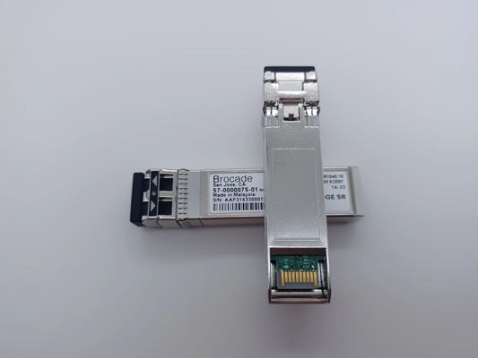 ブロケード 57-0000075-01 XBR-000180 オプティックトランシーバー 10G-SR MMF SFP+ - LC 300m 850nm DDM モジュール