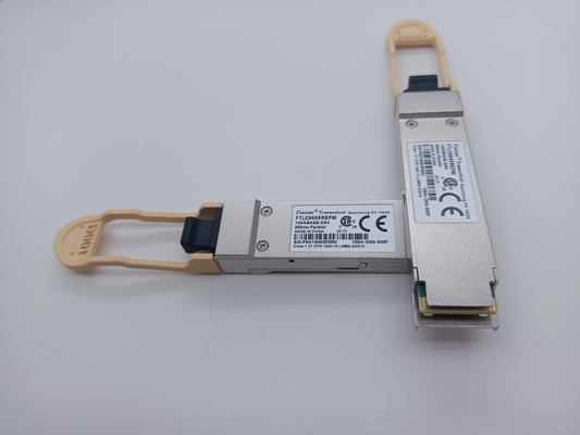 オリジナル・フィニサー FTLC9559REPM 100G QSFP28 SR4 トランシーバー MPO-12 100m OM4 MMF DDM付き