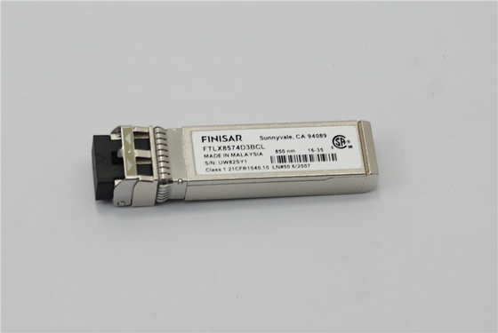 Finisar FTLX8571D3BCL 10Gb/s 850nm マルチモードデータコム SFP+ オプティカルトランシーバーモジュール